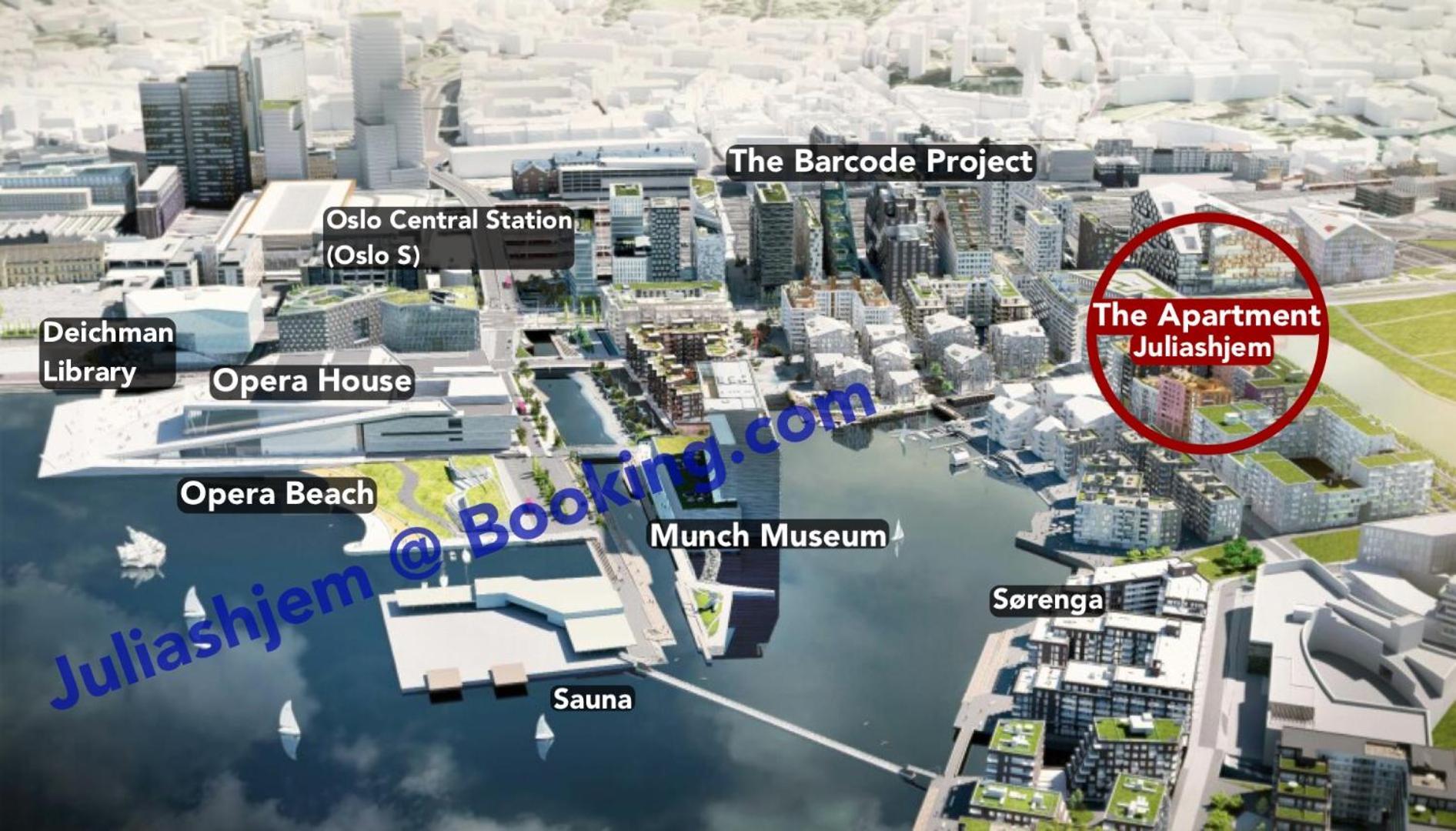 Bjorvika Opera & Munch Area - By The Sea & In The City, Near Oslo Centralstation Exterior foto